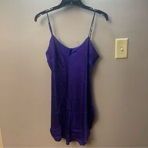 Victoria's Secret Vintage Gold tag Silk slip mini Dress